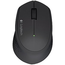 Мышь Logitech "M280 Black", беспроводная, 1000  dpi, 3 кнопки, черный