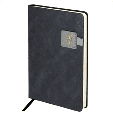 Ежедневник датированный "Accent", А5 , 336 страниц, серый, 2026