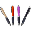 Ручка шариковая автоматическая "Riolight", 0.7 мм, черный, серебристый, стерж. синий - 3