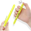 Маркер текстовый автоматический "Retractable", желтый - 5