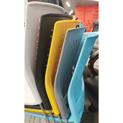 Стул для посетителей EVERPROF Neo, белый - 5