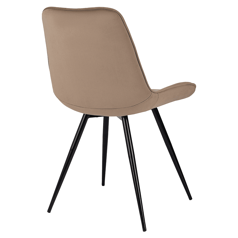 Стул Бюрократ "CH-K2_4", ткань, светло-коричневый, металл, комплект 4 штуки - 2