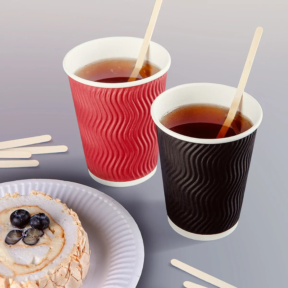 Размешиватель деревянный, 17,8 см, в индивидуальной упаковке, 250 шт/упак - 3