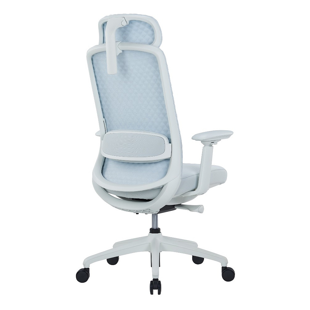 Кресло эргономичное SitZone CH-531A -BS ткань, пластик, белый - 4