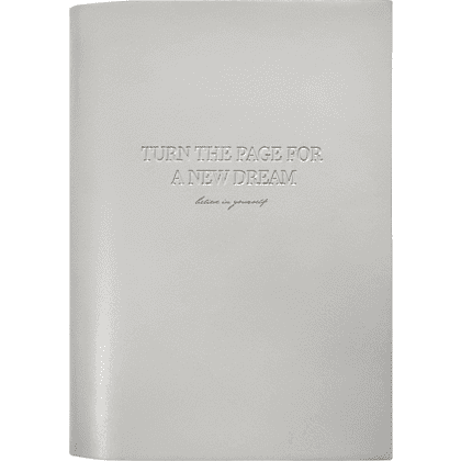 Ежедневник недатированный "Cozy", А5, 192 страницы, серый