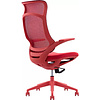 Кресло для руководителя EVERPROF Spirit, сетка, красный - 4
