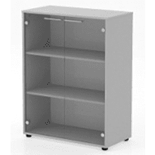 Коллекция Титан Шкаф средний ТН430/2+ТНС32_гр+ТНТ80/2