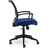 Кресло для персонала Энжел СН-800 "СР TW-01/Е53-К", ткань, сетка, пластик, темно-синий - 3