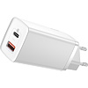 Сетевое зарядное устройство Baseus CCGAN2L-B02 GaN2 Lite Quick Charger Type-C+USB 65W White - 2
