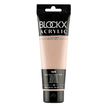 Краски акриловые "Blockx", 425 телесный розовый, 120 мл