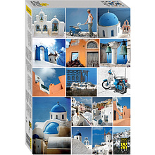 Пазл "Остров Санторини, Греция"