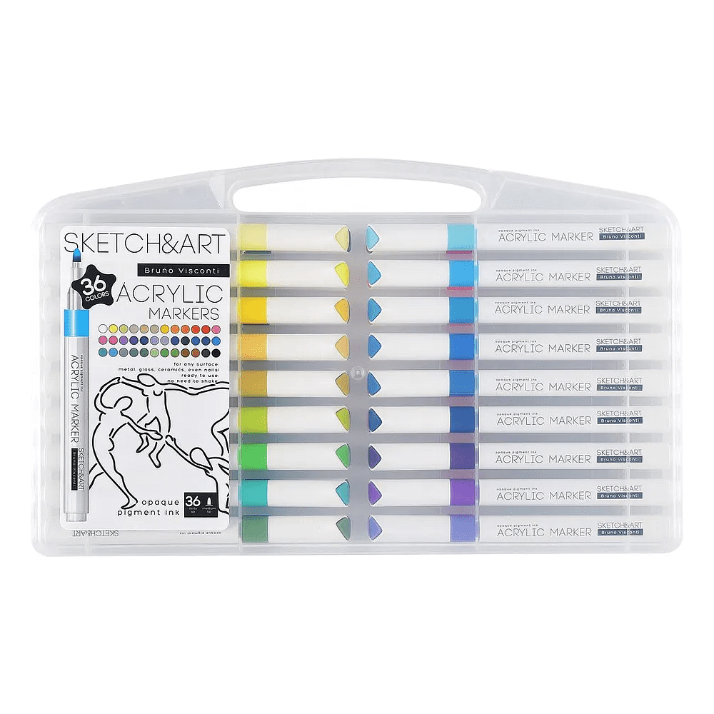 Набор маркеров для скетчинга "Sketch&Art", 36 цветов