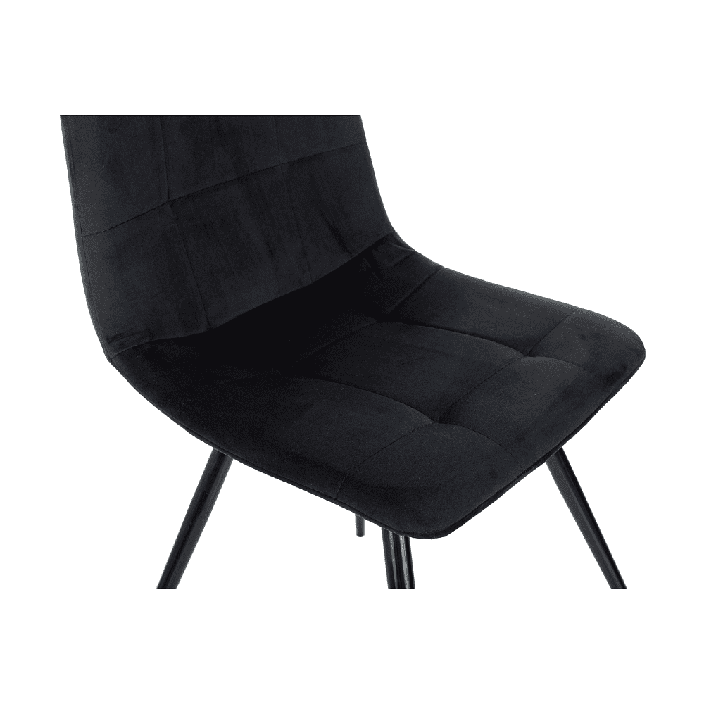 Стул Бюрократ "CH-K1_4", ткань, черный, металл, комплект 4 штуки - 6