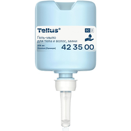 Мыло-гель Tellus Премиум для тела и волос, 475 мл, SC2 мини - 4