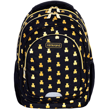 Рюкзак школьный "Golden Teddy", черный 