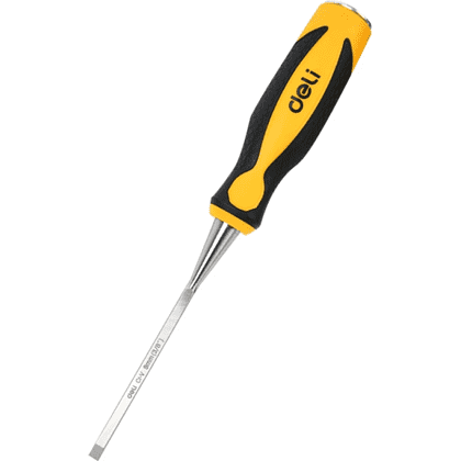 Стамеска "Deli" 9 мм, желтый