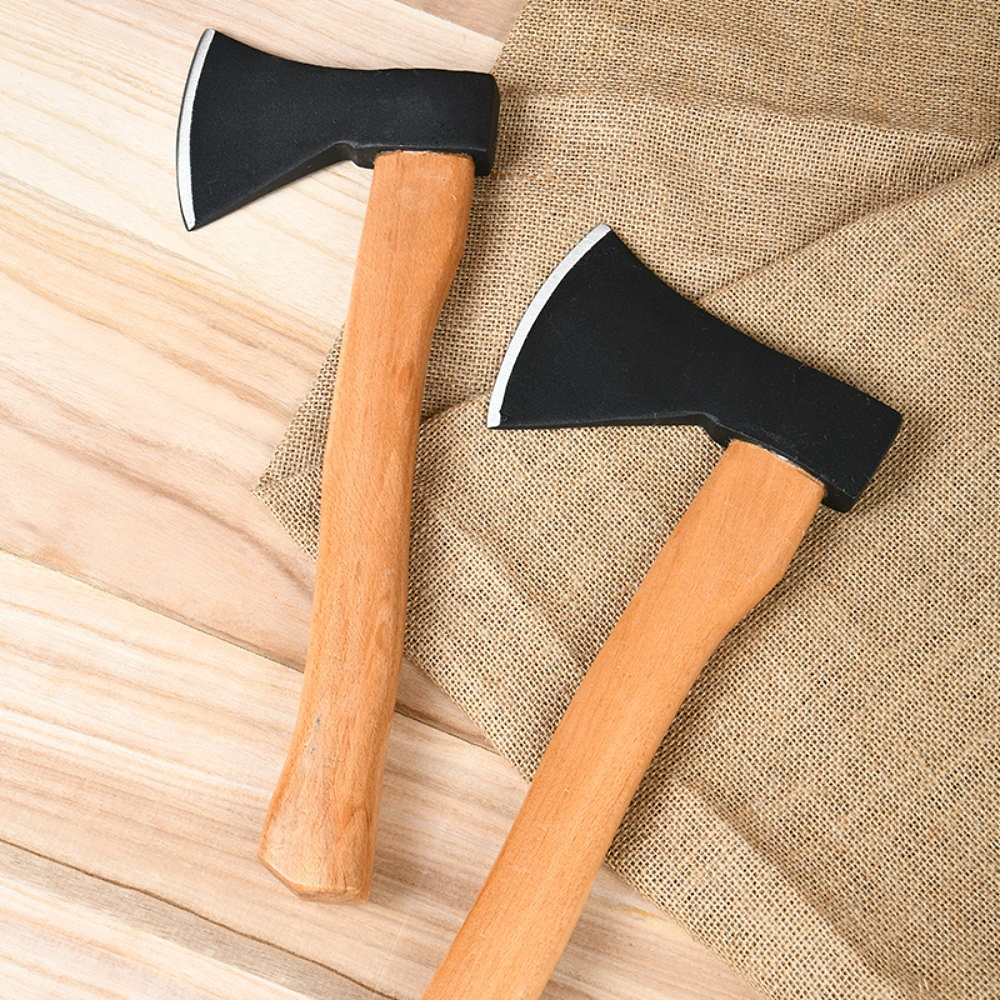 Топор Deli YS EDL5712, 0,8 кг, деревянная рукоятка - 6