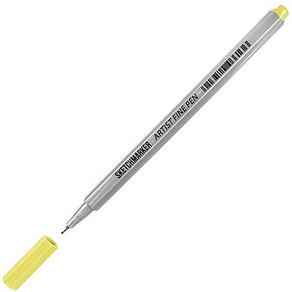 Ручка капиллярная "Sketchmarker", 0.4 мм, лимонный