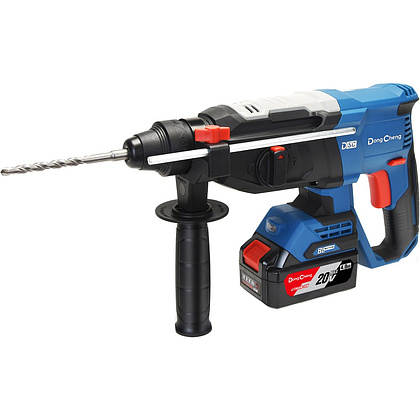 Аккумуляторный перфоратор DongCheng DCZC02-26 (TYPE Z), 20 В, 3.1 Дж, без аккумулятора и зарядного устройства
