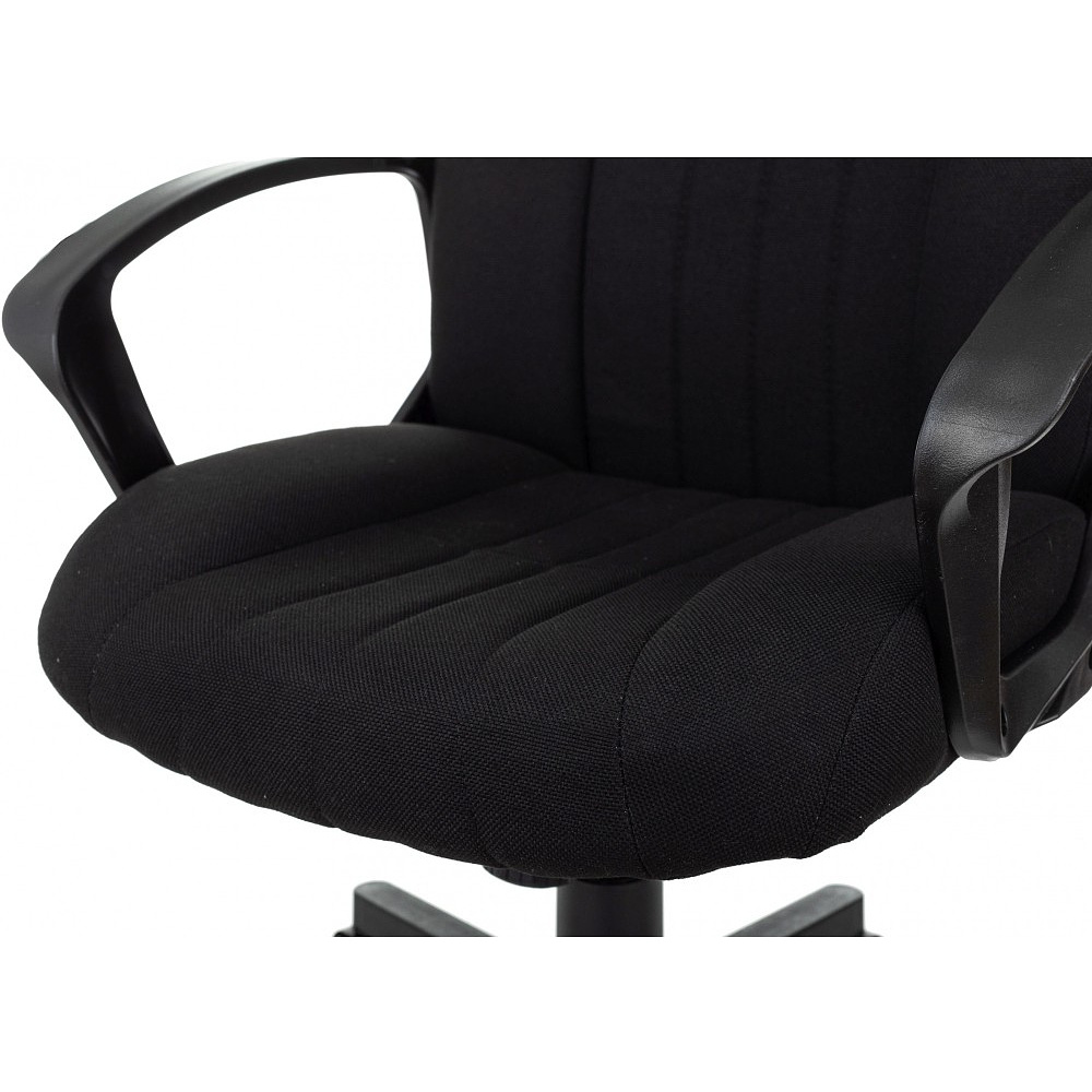 Кресло для руководителя "Бюрократ T-898", ткань, пластик, черный - 7