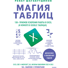 Книга "Магия таблиц. 100+ приемов ускорения работы в Excel (и немного в Google Таблицах)"