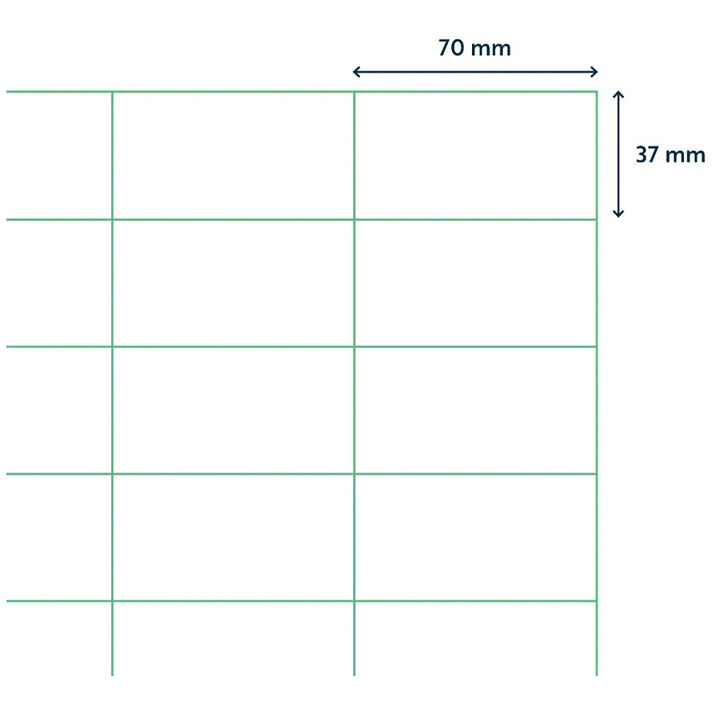 Самоклеящиеся этикетки универсальные "Rillprint", 70x37 мм, 100 листов, 24 шт, белый - 3