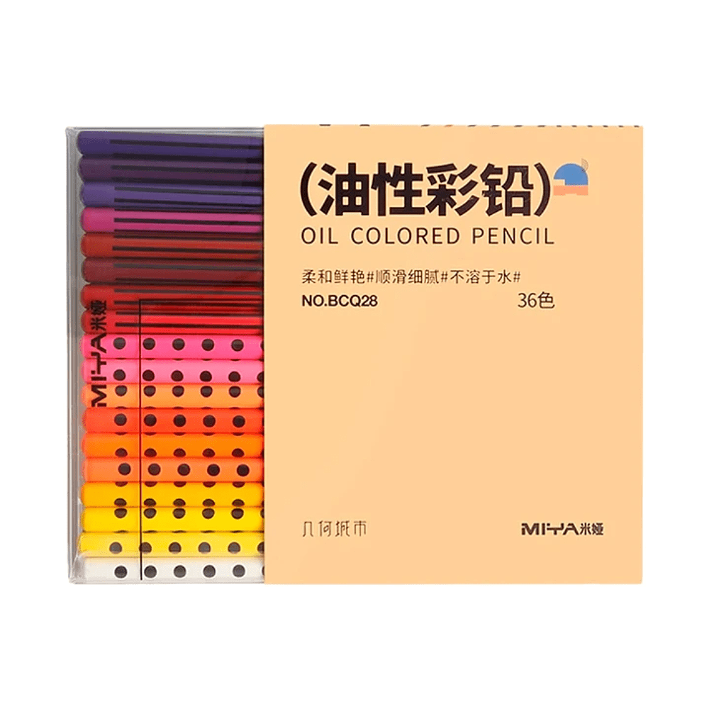 Цветные карандаши "Himi. Geometry city", 36 цветов - 2