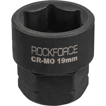 Головка ударная шестигранная RF-44519BV30, 1/2'', 19 мм