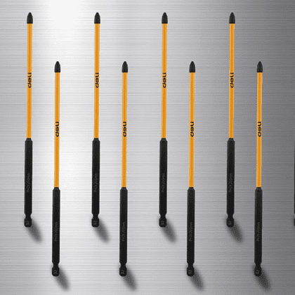 Бита Deli YS EDL251200, ударная, 10 шт., PH2 x 200 мм - 3