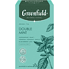 Чайный напиток "Greenfield Tisane Double Mint", 20 пакетиков x 1.8 г, с мятой - 2