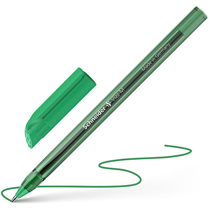 Ручка шариковая "Schneider Vizz M", зеленый, стерж. зеленый - 2