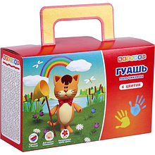 Гуашь пальчиковая "Цветик"