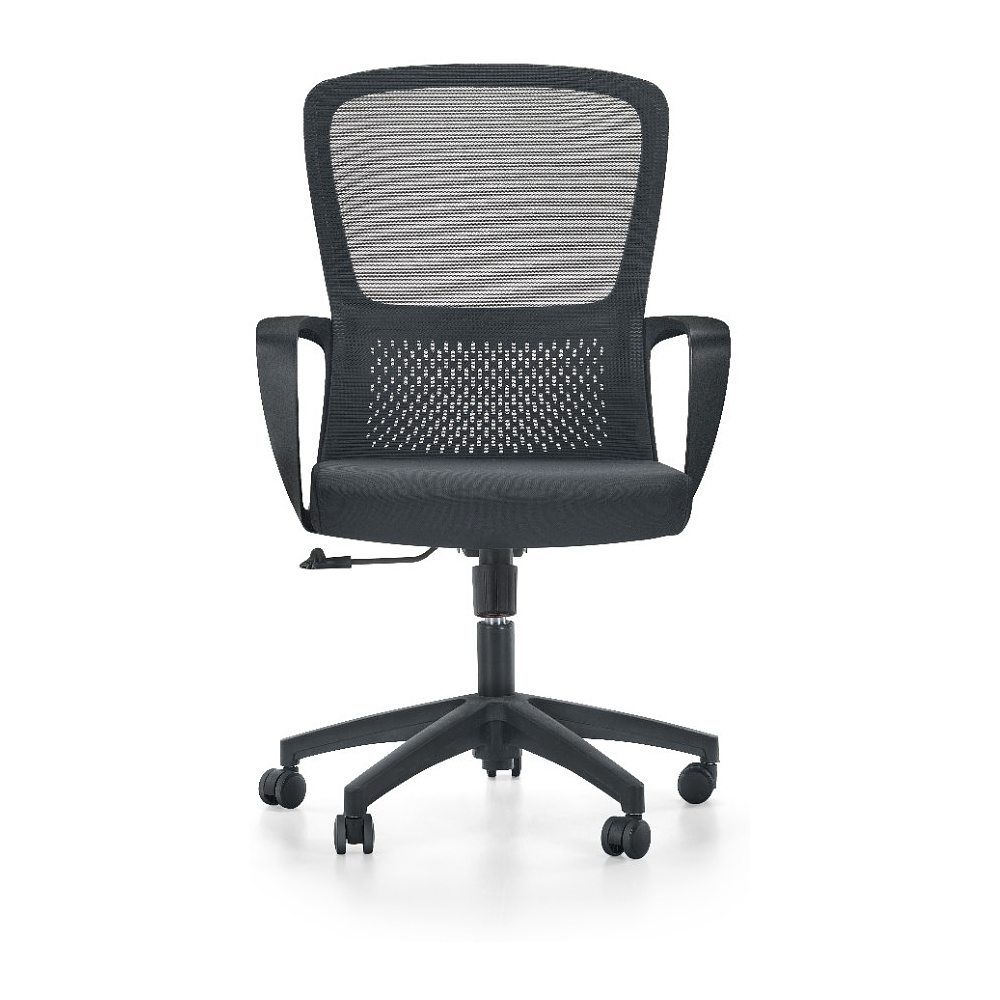 Кресло для персонала SitZone U-069B, сетка, ткань, черный, 2 шт/упак - 3