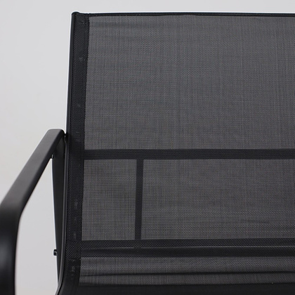 Комплект мебели садовой AksHome VERANDA (кресло 2 шт, диван 1 шт, стол 1 шт), черный - 12