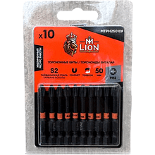 Бита торсионная M-Lion MTPH25010P, PH 2х50 мм, 10 шт/упак