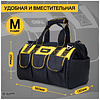 Сумка для инструментов Deli YS EDL430116, 360х180х250 мм, ткань Oxford, черный, желтый - 4
