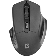 Мышь Defender "MB-345", беспроводная, 800-1600 dpi, черный