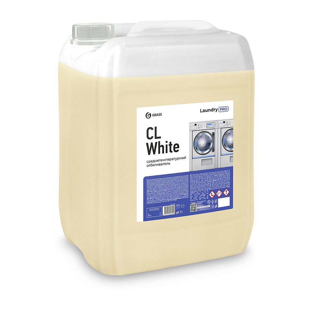 Отбеливатель для тканей "CL White", среднетемпературный, 20 л