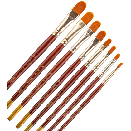 Кисть "Decola", синтетика, овальная, №2 - 4