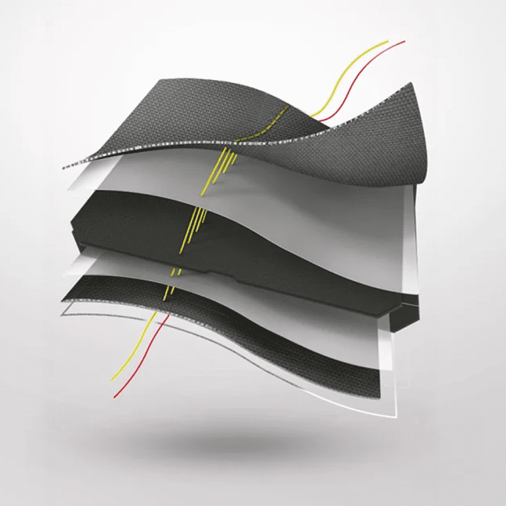 Сумка для инструментов Deli YS DL586120, 410 x 220 x 250 мм, 13 карманов - 5