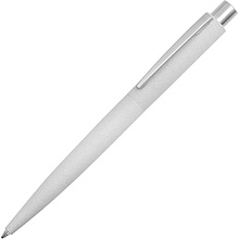 Ручка шариковая автоматическая "Lumos Stone", 1,0 мм, светло-серый, серебристый, стерж. синий