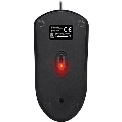 Клавиатура + мышь Defender "Line C-511", проводная, черный - 3