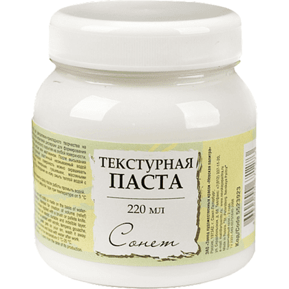 Текстурная паста "Сонет", 220 мл