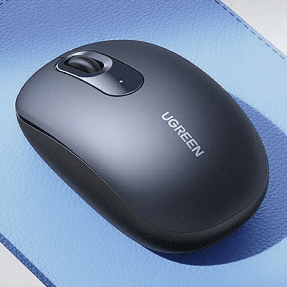 Мышь Ugreen "105/90550", беспроводная, 2400 dpi, 4 кнопки, темно-синий  - 6