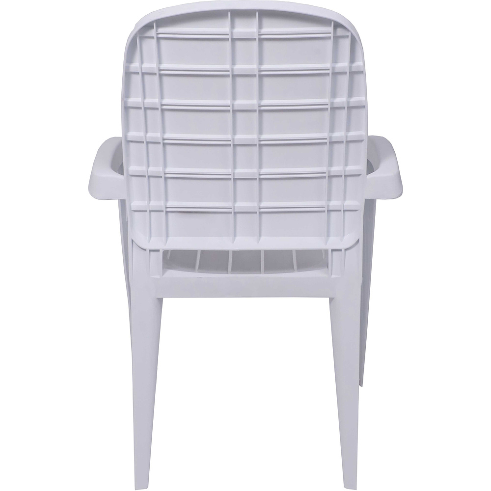 Кресло садовое "Прованс", пластик, белый - 5