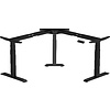 Каркас стола с электроприводом трехмоторный AOKE, Well Desk Wing Pro, черный (AK3YJYT-TYZF3-90/120/180 BK) - 5
