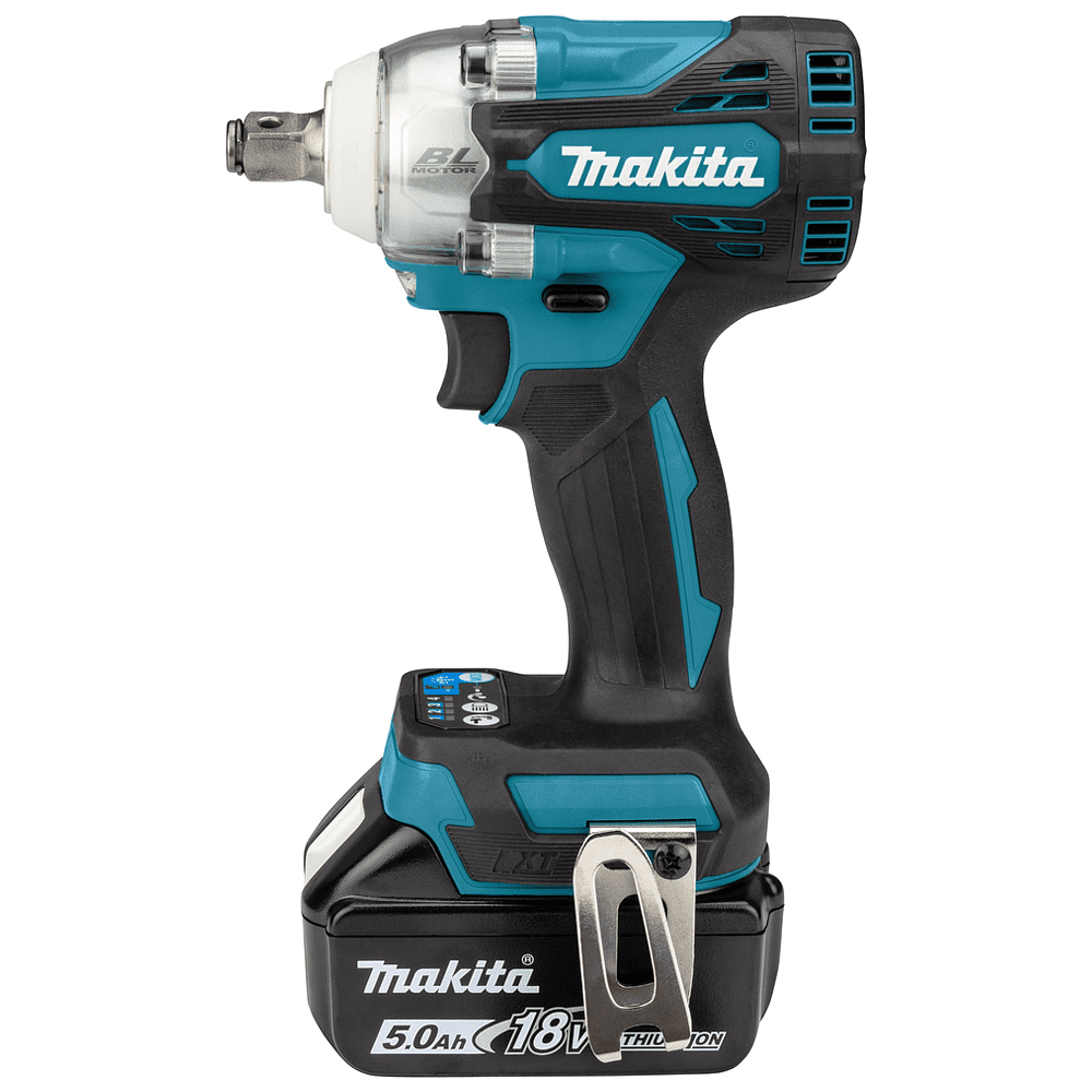Аккумуляторный гайковерт MAKITA DTW300RTJ, 18 В, 330 Нм, 1/2", 5.0Ачx2, кейс - 6