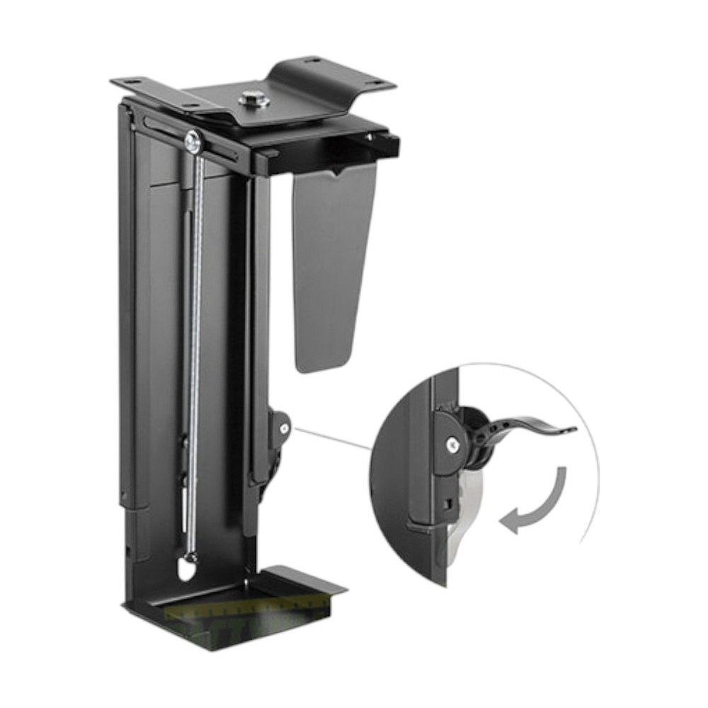 Держатель для системного блока Easy BLACK, чёрный матовый - 2