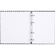 Тетрадь "Узор. Fashion pattent", А5, 120 листов, клетка, черный, белый