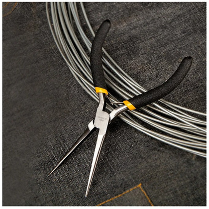 Набор мини-плоскогубцев Deli YS EDL103205-6, 6 шт., желтый, черный - 10